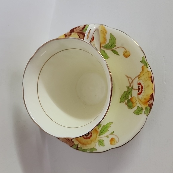 Royal Grafton - Fine Bone China Made in England - Vintage yellow - Picture 6 of 6